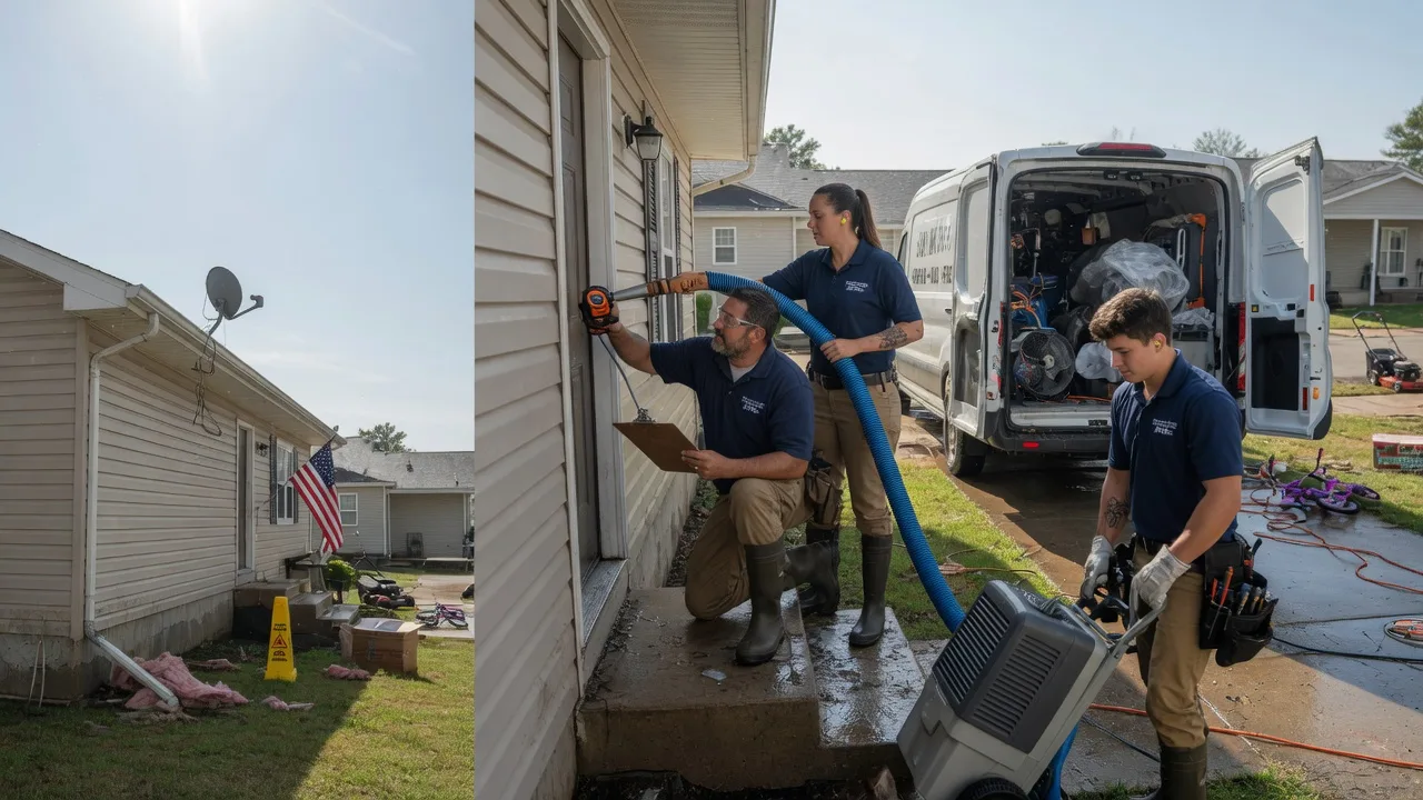 Ceiling Water Damage Restoration in Delray, WV near me